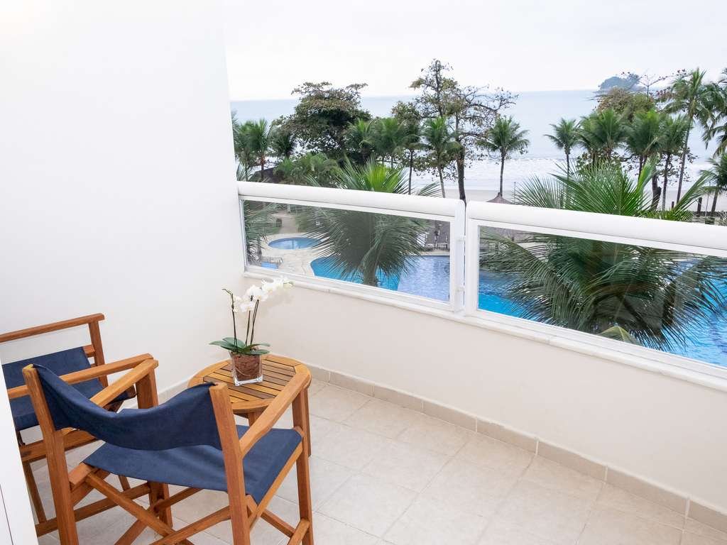 Quarto Superior 02 camas individuais, Varanda, Vista para o Mar e/ou Piscina, WIFI cortesia. — foto 4