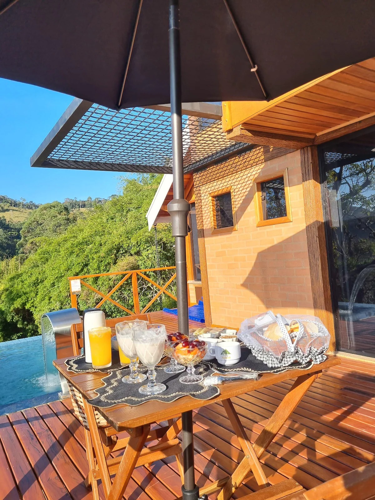 Chalé Horizonte com Piscina climatizada privativa, Banheira de hidromassagem, Lareira interna, Ar-condicionado, Wi-Fi e TV — foto 14